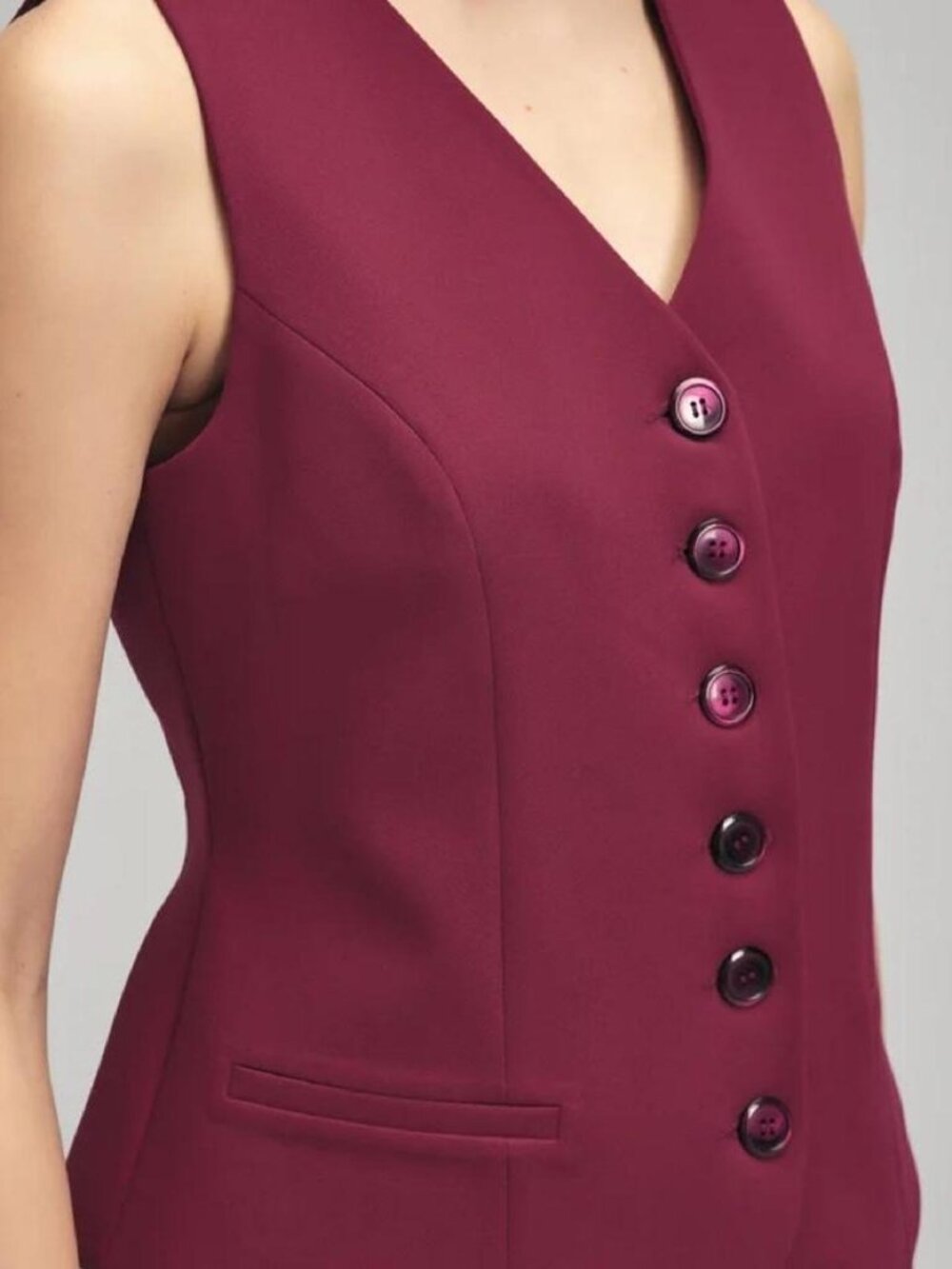 adL Women's Burgundy Vest